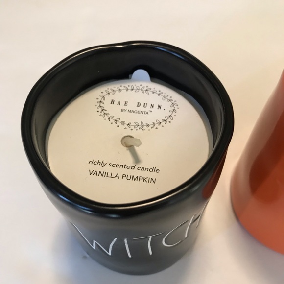 Rae Dunn Halloween Candles Set Of 3 Witch Haunted - Picture 4 of 8